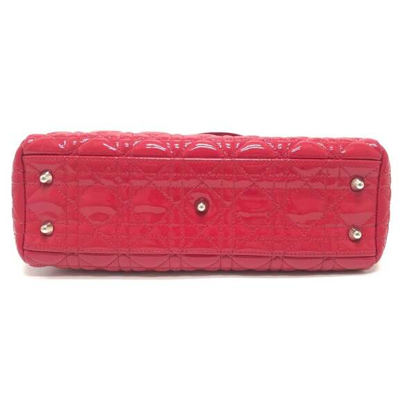 CHRISTIAN DIOR Pink Leather Shoulder Bag